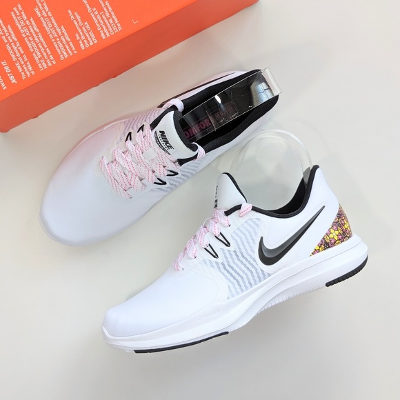 Nike Shoes - Nike In-Season TR 8 PRNT White/Black/Laser Fuchsia